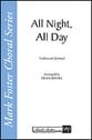 All Night All Day SATB choral sheet music cover